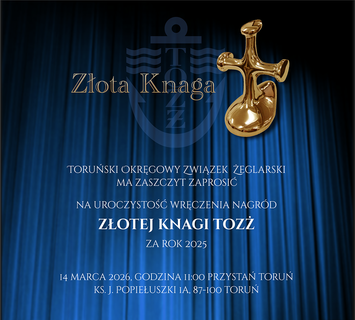 Złota Knaga TOZŻ 2025 – uroczystość wręczenia nagród